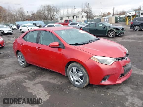 ✅ 2015 Toyota Corolla L • VIN: 2T1BURHE0FC428716 • Lot: 43669019. Listed on IAAI with 118,691 mi. Free auction sales archive from the USA and detailed vehicle history report at DreamBid. Image 1.