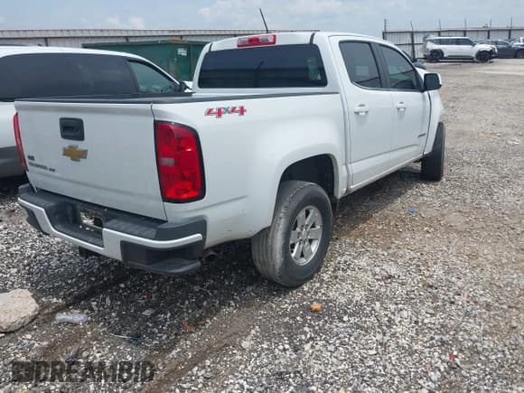 ✅ 2018 Chevrolet Colorado 4WD Work Truck • VIN: 1GCGTBEN5J1226794 • Лот: 42486189. Опубликован ранее на IAAI с пробегом Не указан. Бесплатный доступ к архиву аукционных продаж из США и подробный отчёт об истории автомобиля на DreamBid. Изображение 4.