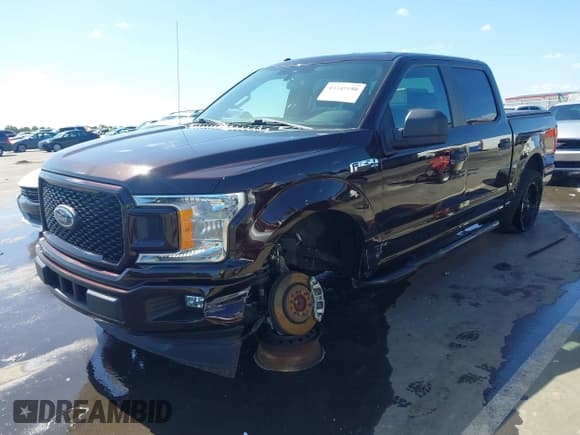 ✅ 2019 Ford F-150 XL • VIN: 1FTEW1CP4KKC27895 • Lot: 43342180. Listed on IAAI with 97,144 mi. Free auction sales archive from the USA and detailed vehicle history report at DreamBid. Image 2.