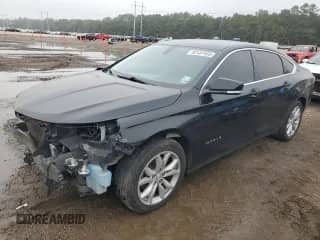 2017 Chevrolet Impala LT with VIN 2G1105SA1H9175875, listed as a Copart auction lot 82181955 with 155,693 mi miles and Salvage title. Bid and sale history available at DreamBid. Image 1.