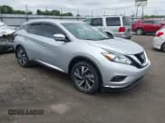 ✅ 2017 Nissan Murano Platinum • VIN: 5N1AZ2MG8HN127828 • Лот: 42676360. Опубликован ранее на IAAI с пробегом 105 638 миль. Бесплатный доступ к архиву аукционных продаж из США и подробный отчёт об истории автомобиля на DreamBid. Изображение 1.