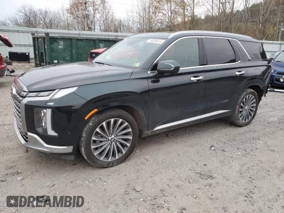 ✅ 2023 Hyundai Palisade Calligraphy • VIN: KM8R7DGE4PU506036 • Лот: 79030814. Опубликован ранее на Copart с пробегом 50 966 миль. Бесплатный доступ к архиву аукционных продаж из США и подробный отчёт об истории автомобиля на DreamBid. Изображение 1.