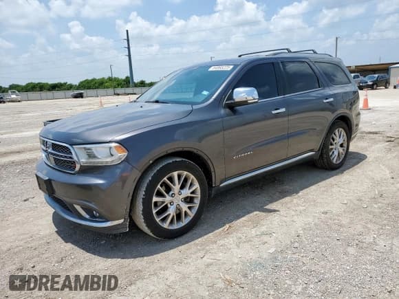 ✅ 2014 Dodge Durango Citadel • VIN: 1C4RDHEG3EC344167 • Lot: 64865225. Listed on Copart with 161,823 mi. Free auction sales archive from the USA and detailed vehicle history report at DreamBid. Image 1.