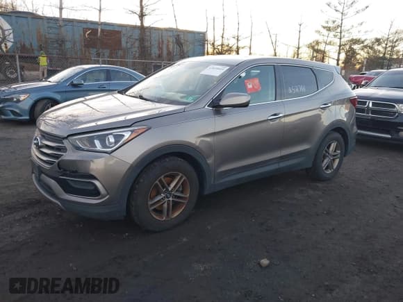 ✅ 2017 Hyundai Santa Fe 2.4L • VIN: 5XYZTDLB0HG396729 • Lot: 43859049. Listed on IAAI with 119,122 mi. Free auction sales archive from the USA and detailed vehicle history report at DreamBid. Image 2.