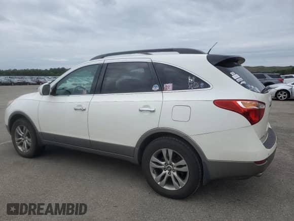 2012 Hyundai Veracruz GLS с VIN KM8NUDCC6CU191536, выставлен на аукционе Copart как лот 60166955 с пробегом 145 640 миль миль и Списание • Salvage title. История ставок и продаж доступна на DreamBid. Изображение 2.