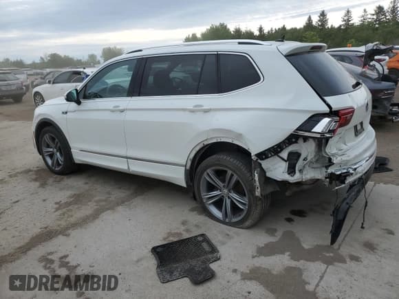 ✅ 2021 Volkswagen Tiguan SEL Premium R-Line • VIN: 3VV4B7AX8MM155206 • Лот: 60686015. Опубликован ранее на Copart с пробегом 44 145 миль. Бесплатный доступ к архиву аукционных продаж из США и подробный отчёт об истории автомобиля на DreamBid. Изображение 2.