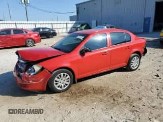 2010 Chevrolet Cobalt LS with VIN 1G1AB5F57A7145438, listed as a Copart auction lot 82621525 with 106,637 mi miles and Salvage title. Bid and sale history available at DreamBid. Image 1.