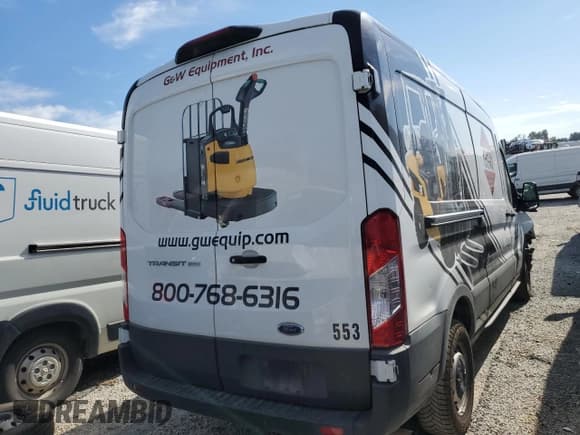 ✅ 2022 Ford Transit Cargo • VIN: 1FTBR1C86NKA35336 • Lot: 70274734. Listed on Copart with 113,110 mi. Free auction sales archive from the USA and detailed vehicle history report at DreamBid. Image 3.