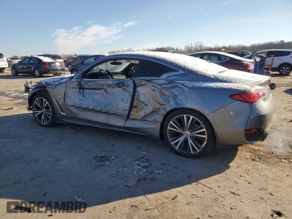 ✅ 2017 Infiniti Q60 Premium • VIN: JN1EV7EL1HM550074 • Lot: 88887555. Listed on Copart with 65,139 mi. Free auction sales archive from the USA and detailed vehicle history report at DreamBid. Image 2.
