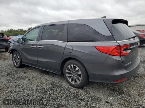 ✅ 2023 Honda Odyssey EX-L • VIN: 5FNRL6H68PB019076 • Lot: 80027125. Listed on Copart with 26,037 mi. Free auction sales archive from the USA and detailed vehicle history report at DreamBid. Image 2.