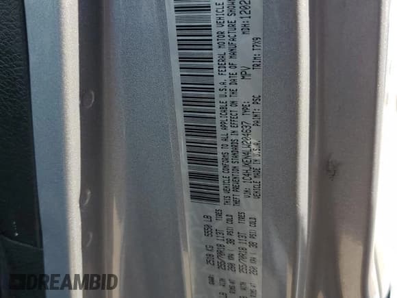 ✅ 2020 Jeep Wrangler Unlimited Sahara • VIN: 1C4HJXEN4LW204637 • Lot: 81511515. Listed on Copart with 89,894 mi. Free auction sales archive from the USA and detailed vehicle history report at DreamBid. Image 13.