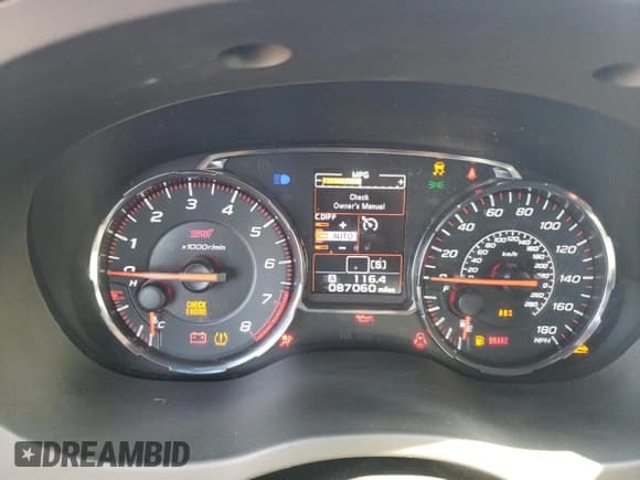 ✅ 2020 Subaru WRX STI • VIN: JF1VA2E69L9833328 • Lot: 66268315. Listed on Copart with 87,060 mi. Free auction sales archive from the USA and detailed vehicle history report at DreamBid. Image 9.