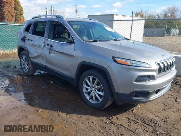 ✅ 2018 Jeep Cherokee Limited • VIN: 1C4PJMDB6JD525637 • Lot: 43660326. Wystawiony na IAAI z przebiegiem 62 451 mil. Bezpłatny archiwum sprzedaży aukcyjnych z USA i szczegółowy raport historii pojazdu na DreamBid. Zdjęcie 1.
