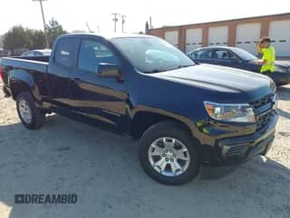 ✅ 2021 Chevrolet Colorado 2WD LT • VIN: 1GCHSCEA6M1234904 • Лот: 43257407. Опубликован ранее на IAAI с пробегом 57 149 миль. Бесплатный доступ к архиву аукционных продаж из США и подробный отчёт об истории автомобиля на DreamBid. Изображение 1.