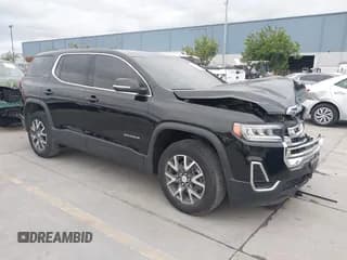 ✅ 2023 GMC Acadia SLE • VIN: 1GKKNKL45PZ214979 • Lot: 43740051. Listed on IAAI with 52,529 mi. Free auction sales archive from the USA and detailed vehicle history report at DreamBid. Image 1.