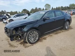 ✅ 2019 Kia Cadenza Premium • VIN: KNALB4J11K5171820 • Лот: 71584214. Опубликован ранее на Copart с пробегом 24 048 миль. Бесплатный доступ к архиву аукционных продаж из США и подробный отчёт об истории автомобиля на DreamBid. Изображение 1.
