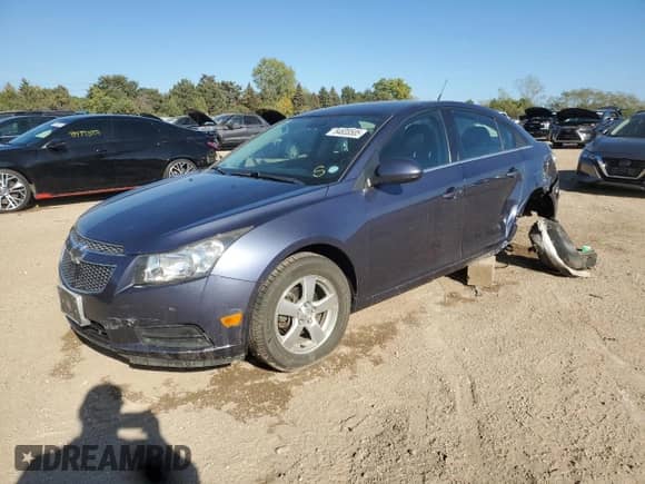 2014 Chevrolet Cruze 1LT с VIN 1G1PC5SB5E7252366, выставлен на аукционе Copart как лот 84833505 с пробегом 118 153 миль миль и Списание • Salvage title. История ставок и продаж доступна на DreamBid. Изображение 1.