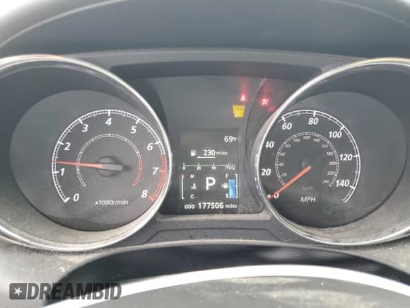 2017 Mitsubishi Outlander SE with VIN JA4AR3AW3HZ048155, listed as a Copart auction lot 69593835 with 177,506 mi miles and Clean title. Bid and sale history available at DreamBid. Image 9.