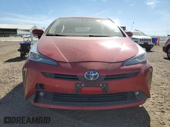 2022 Toyota Prius LE with VIN JTDL9MFU7N3034821, listed as a Copart auction lot 71857935 with 15,024 mi miles and Salvage title. Bid and sale history available at DreamBid. Image 5.