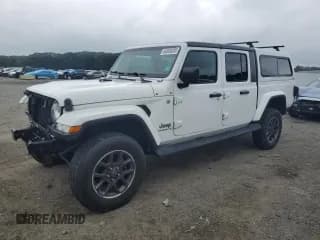 ✅ 2021 Jeep Gladiator Overland • VIN: 1C6HJTFGXML587325 • Lot: 64049285. Listed on Copart with 72,229 mi. Free auction sales archive from the USA and detailed vehicle history report at DreamBid. Image 1.