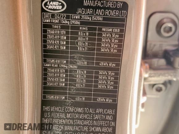 ✅ 2023 Land Rover Discovery Sport SE R-Dynamic • VIN: SALCL2FX2PH918597 • Lot: 64897035. Listed on Copart with Not provided. Free auction sales archive from the USA and detailed vehicle history report at DreamBid. Image 13.