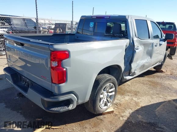 ✅ 2024 Chevrolet Silverado 1500 • VIN: 1GCPADE80RZ216828 • Lot: 43562665. Listed on IAAI with 42,479 mi. Free auction sales archive from the USA and detailed vehicle history report at DreamBid. Image 4.