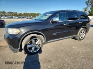 ✅ 2013 Dodge Durango Citadel • VIN: 1C4RDJEG6DC637812 • Lot: 82536935. Listed on Copart with 178,844 mi. Free auction sales archive from the USA and detailed vehicle history report at DreamBid. Image 1.