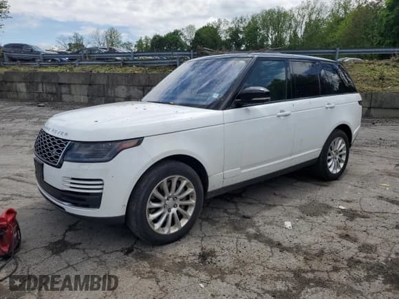 ✅ 2019 Land Rover Range Rover HSE • VIN: SALGS2SV2KA557981 • Лот: 56693225. Опубликован ранее на Copart с пробегом 90 972 миль. Бесплатный доступ к архиву аукционных продаж из США и подробный отчёт об истории автомобиля на DreamBid. Изображение 1.