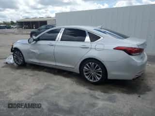 2015 Hyundai Genesis 3.8L z VIN KMHGN4JE0FU050461, wystawiony jako Copart lot #71035904 z przebiegiem 174 573 mil mil oraz Czysty tytuł • Clean title. Historia ofert i sprzedaży dostępna na DreamBid. Obrazek 2.