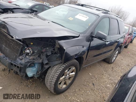 ✅ 2014 GMC Acadia SLE • VIN: 1GKKVPKD0EJ296582 • Lot: 43745120. Listed on IAAI with 184,150 mi. Free auction sales archive from the USA and detailed vehicle history report at DreamBid. Image 2.