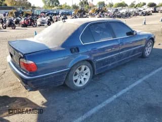 ✅ 2001 BMW 7 Series 740i • VIN: WBAGG83441DN88645 • Lot: 81618074. Listed on Copart with Not provided. Free auction sales archive from the USA and detailed vehicle history report at DreamBid. Image 3.