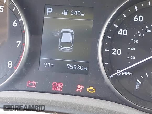 ✅ 2019 Hyundai Elantra • VIN: KMHH35LE4KU102259 • Lot: 42075775. Listed on IAAI with 75,830 mi. Free auction sales archive from the USA and detailed vehicle history report at DreamBid. Image 15.