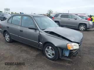 2002 Hyundai Accent GL с VIN KMHCG45C52U372587, выставлен на аукционе IAAI как лот 42244428 с пробегом 43 538 миль миль и . История ставок и продаж доступна на DreamBid. Изображение 1.