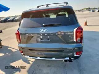 2022 Hyundai Palisade Calligraphy z VIN KM8R7DHE3NU410474, wystawiony jako Copart lot #85302735 z przebiegiem 4 114 mil mil oraz Szkoda całkowita • Salvage title. Historia ofert i sprzedaży dostępna na DreamBid. Obrazek 6.