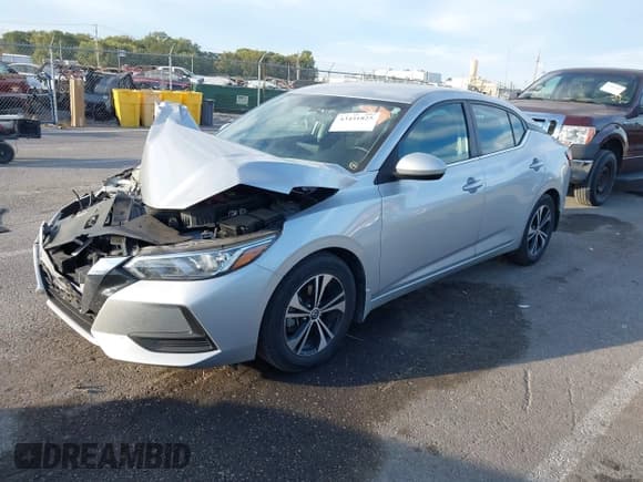 ✅ 2022 Nissan Sentra SV • VIN: 3N1AB8CV1NY231039 • Лот: 43451825. Опубликован ранее на IAAI с пробегом 45 773 миль. Бесплатный доступ к архиву аукционных продаж из США и подробный отчёт об истории автомобиля на DreamBid. Изображение 17.