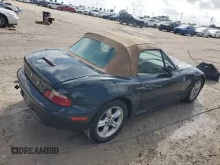✅ 2000 BMW Z3 2.5 • VIN: WBACH9343YLG05276 • Lot: 79605494. Listed on Copart with 38,226 mi. Free auction sales archive from the USA and detailed vehicle history report at DreamBid. Image 3.