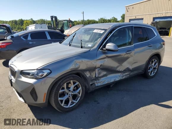 ✅ 2024 BMW X3 sDrive30i • VIN: 5UX43DP04R9W15308 • Lot: 69976015. Listed on Copart with 42,311 mi. Free auction sales archive from the USA and detailed vehicle history report at DreamBid. Image 1.