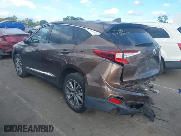 ✅ 2019 Acura RDX Technology • VIN: 5J8TC1H59KL002858 • Lot: 43370231. Listed on IAAI with 56,907 mi. Free auction sales archive from the USA and detailed vehicle history report at DreamBid. Image 3.