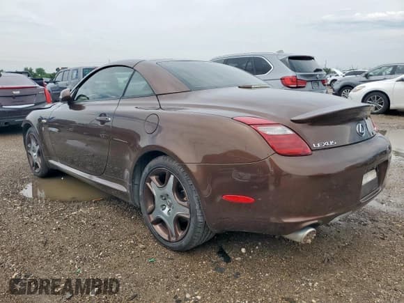 ✅ 2006 Lexus SC 430 • VIN: JTHFN48Y669001119 • Lot: 58327505. Listed on Copart with 76,854 mi. Free auction sales archive from the USA and detailed vehicle history report at DreamBid. Image 2.