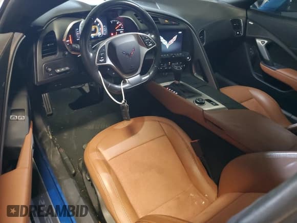 ✅ 2016 Chevrolet Corvette 2LT • VIN: 1G1YD2D71G5117814 • Lot: 68249015. Listed on Copart with 39,579 mi. Free auction sales archive from the USA and detailed vehicle history report at DreamBid. Image 8.