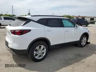 2019 Chevrolet Blazer with VIN 3GNKBBRA4KS699453, listed as a Copart auction lot 67201754 with 60,576 mi miles and Salvage title. Bid and sale history available at DreamBid. Image 3.