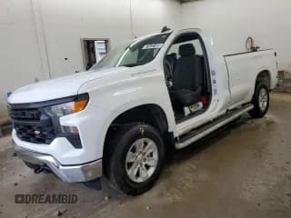 ✅ 2024 Chevrolet Silverado 1500 Work Truck • VIN: 3GCNAAED3RG352258 • Lot: 87472185. Listed on Copart with 13,203 mi. Free auction sales archive from the USA and detailed vehicle history report at DreamBid. Image 1.