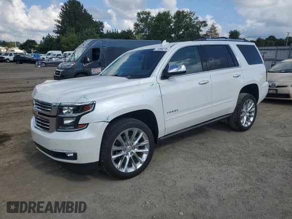 2019 Chevrolet Tahoe Premier z VIN 1GNSKCKJ4KR155263, wystawiony jako Copart lot #71058275 z przebiegiem 44 854 mil mil oraz Szkoda całkowita • Salvage title. Historia ofert i sprzedaży dostępna na DreamBid. Obrazek 1.