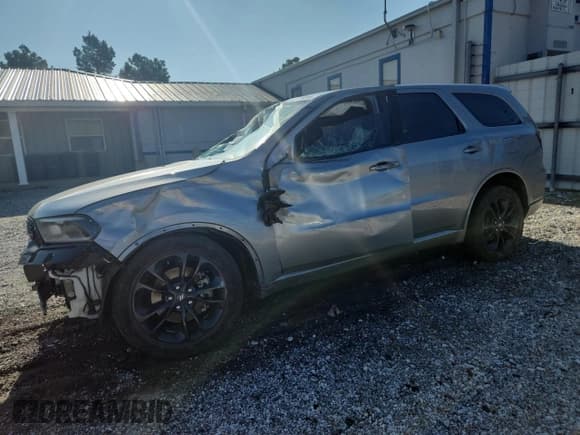 ✅ 2021 Dodge Durango GT Plus • VIN: 1C4RDHDG1MC554850 • Lot: 69433315. Listed on Copart with 48,403 mi. Free auction sales archive from the USA and detailed vehicle history report at DreamBid. Image 1.