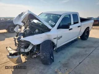 2019 Ram 1500 Tradesman z VIN 1C6RR6FT3KS681349, wystawiony jako Copart lot #70053415 z przebiegiem Nie podano mil oraz Szkoda całkowita • Salvage title. Historia ofert i sprzedaży dostępna na DreamBid. Obrazek 1.