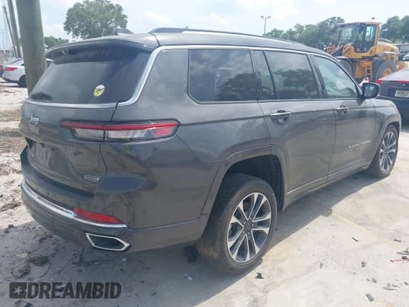 ✅ 2022 Jeep Grand Cherokee Overland • VIN: 1C4RJJDG5N8567637 • Lot: 39341447. Listed on IAAI with 26,871 mi. Free auction sales archive from the USA and detailed vehicle history report at DreamBid. Image 4.