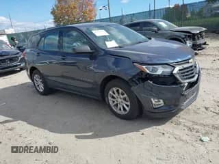 2018 Chevrolet Equinox LS z VIN 3GNAXHEV0JS615152, wystawiony jako IAAI lot #43503491 z przebiegiem 36 599 mil mil oraz . Historia ofert i sprzedaży dostępna na DreamBid. Obrazek 1.