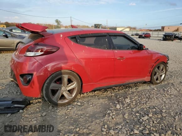 ✅ 2014 Hyundai Veloster Turbo • VIN: KMHTC6AE0EU199399 • Lot: 78369254. Wystawiony na Copart z przebiegiem 136 842 mil. Bezpłatny archiwum sprzedaży aukcyjnych z USA i szczegółowy raport historii pojazdu na DreamBid. Zdjęcie 3.