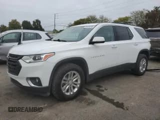 ✅ 2021 Chevrolet Traverse LT Cloth • VIN: 1GNERGKW6MJ254681 • Лот: 82478745. Опубликован ранее на Copart с пробегом 113 738 миль. Бесплатный доступ к архиву аукционных продаж из США и подробный отчёт об истории автомобиля на DreamBid. Изображение 1.