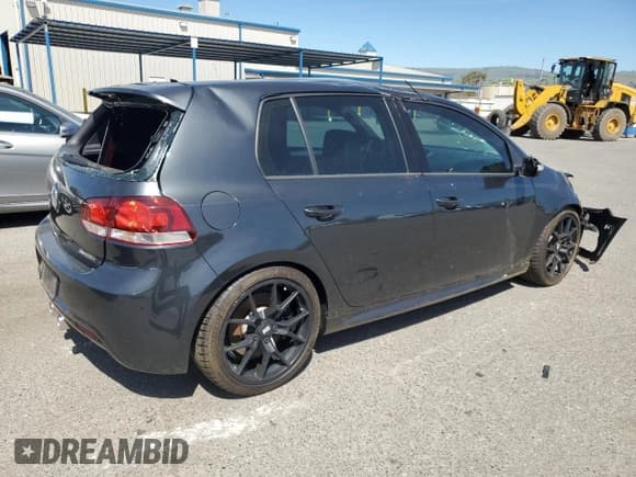✅ 2013 Volkswagen Golf R w/Sunroof & Navi • VIN: WVWPF7AJXDW078589 • Lot: 50412885. Listed on Copart with 47,508 mi. Free auction sales archive from the USA and detailed vehicle history report at DreamBid. Image 3.